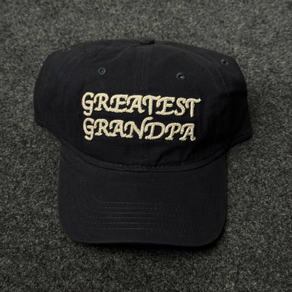 "Greatest Grandpa" Unstructured Cap