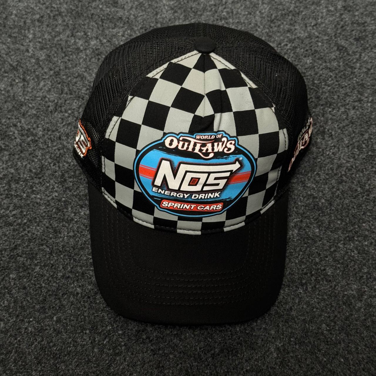 World of Outlaws NOS Energy Drink racing hat