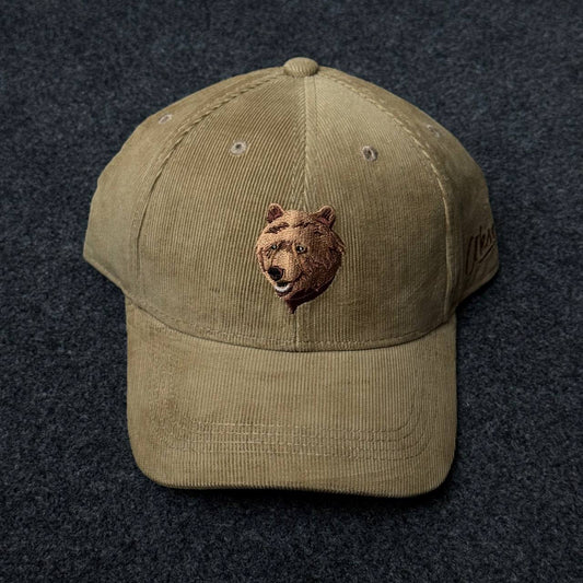 Aksels Low Pro Brown Bear Snapback Baseball Cap
