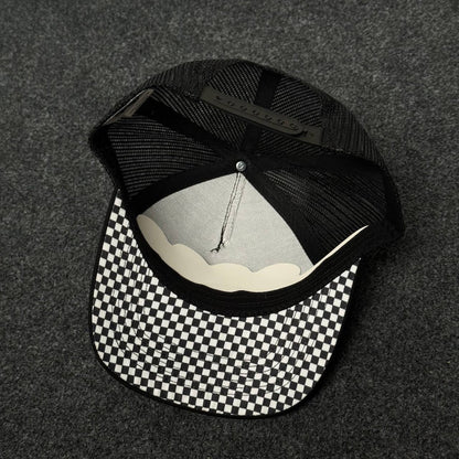 Disney Mickey Mouse checkered trucker hat