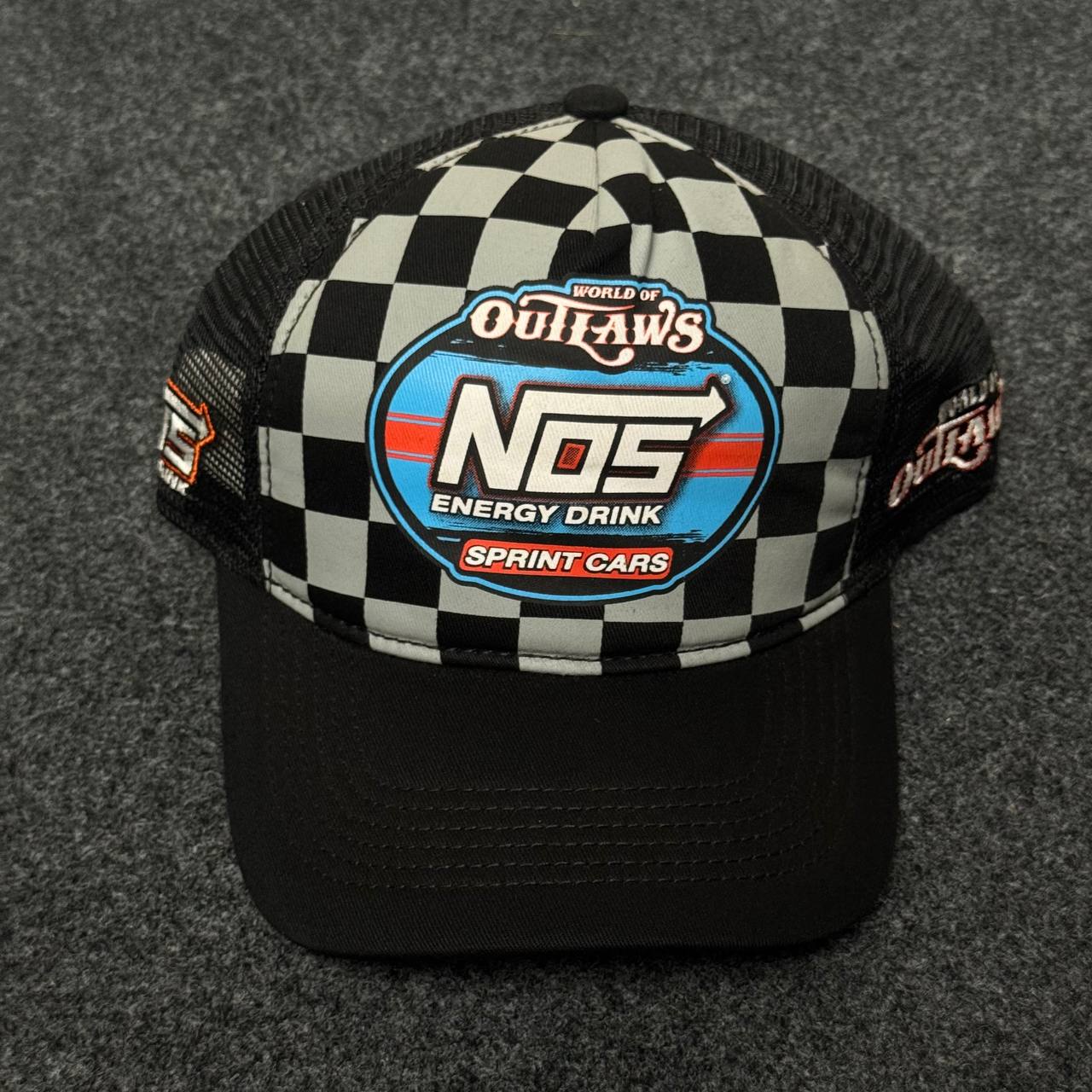 World of Outlaws NOS Energy Drink racing hat