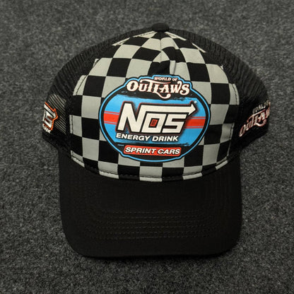 World of Outlaws NOS Energy Drink racing hat
