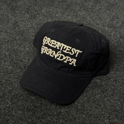 "Greatest Grandpa" Unstructured Cap