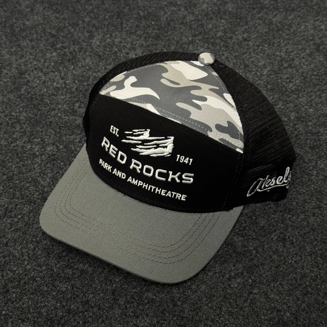 Red Rocks Park and Amphitheatre trucker hat