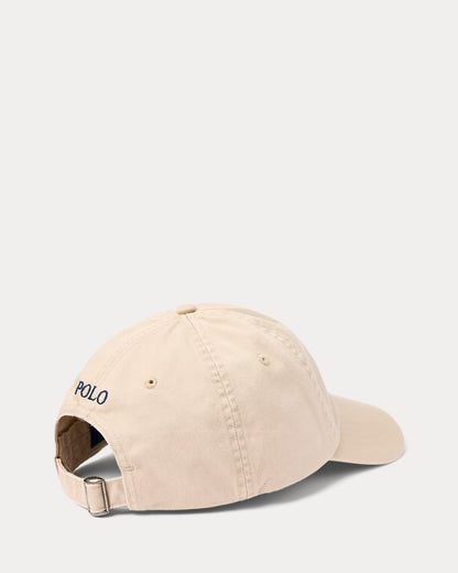 The Iconic Cotton Chino Ball Cap " Polo Ralph Lauren "