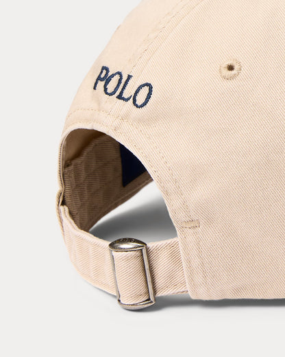 The Iconic Cotton Chino Ball Cap " Polo Ralph Lauren "