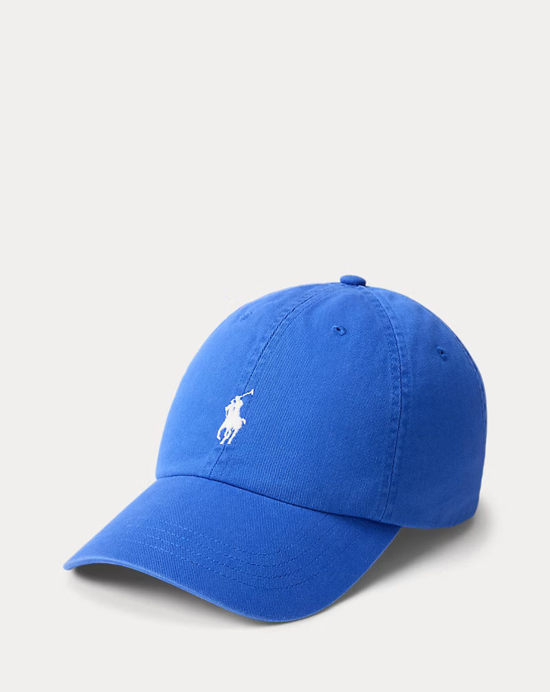 The Iconic Cotton Chino Ball Cap " Polo Ralph Lauren "
