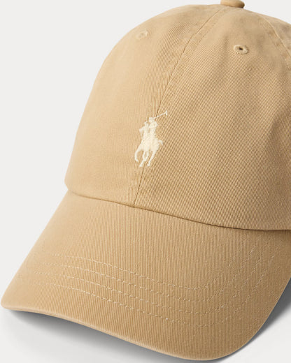 The Iconic Cotton Chino Ball Cap " Polo Ralph Lauren "